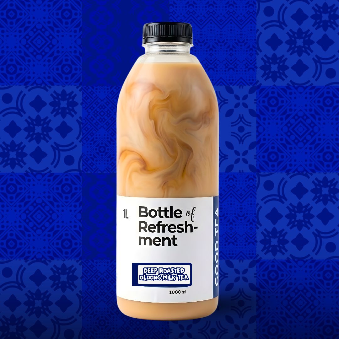 1 Liter Deep Roasted Oolong Milk Tea
